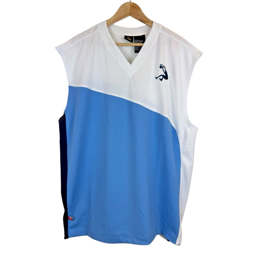 Vintage Shaq O’Neal Tank Top‎ Jersey Men's XL Dunkman Basketball 34 MVP Blue